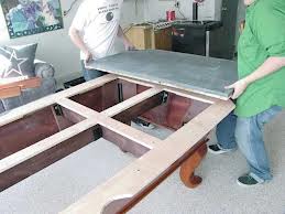 Pool table moves in Milwaukee Wisconsin